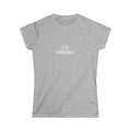"Taboo Talk" Women's Graphic Tee — Minimal Lip Shh Design