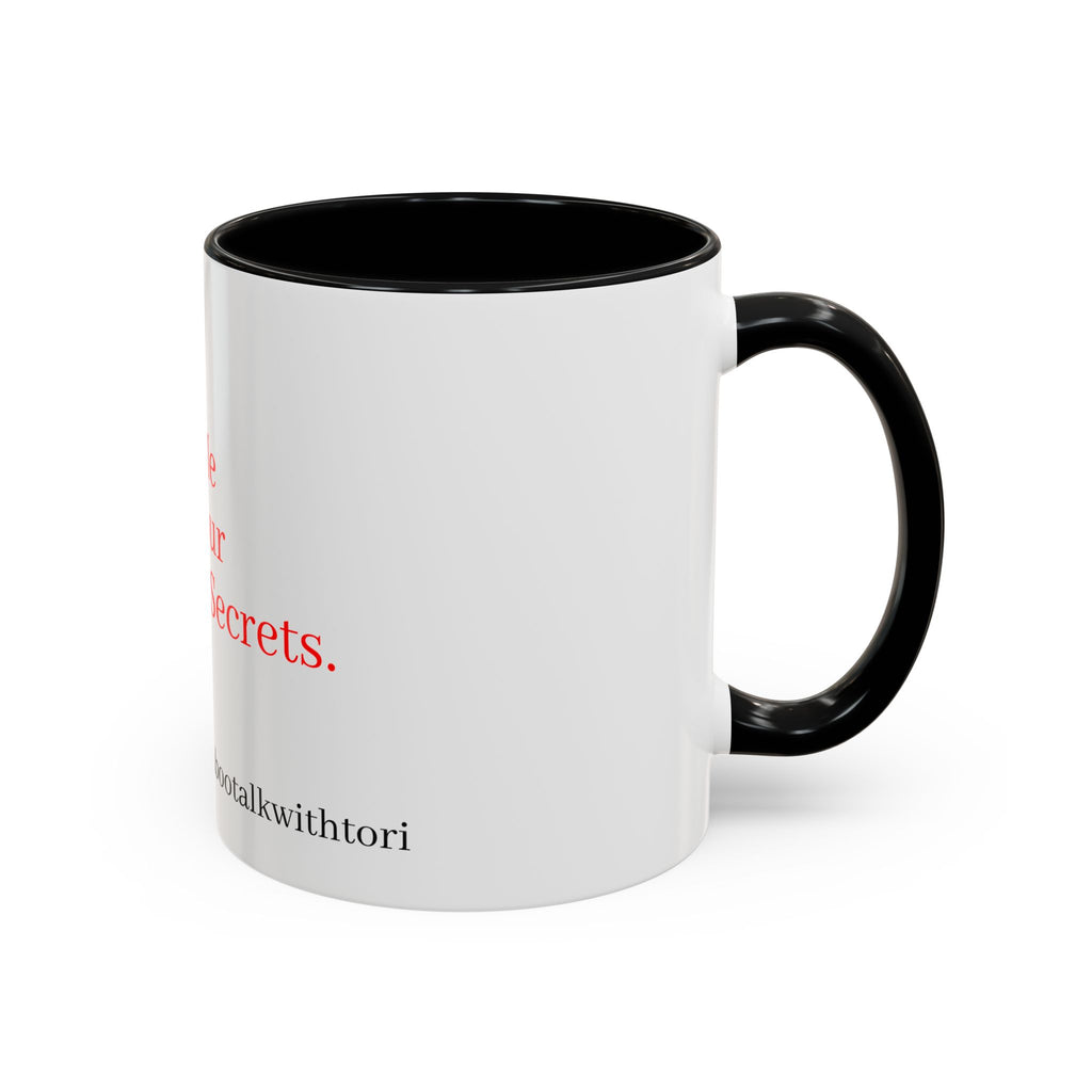Accent Coffee Mug — 'tabootalkwithtori.com' Branded Accent Coffee Mug (11/15oz)