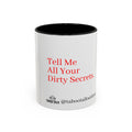 Accent Coffee Mug — 'tabootalkwithtori.com' Branded Accent Coffee Mug (11/15oz)