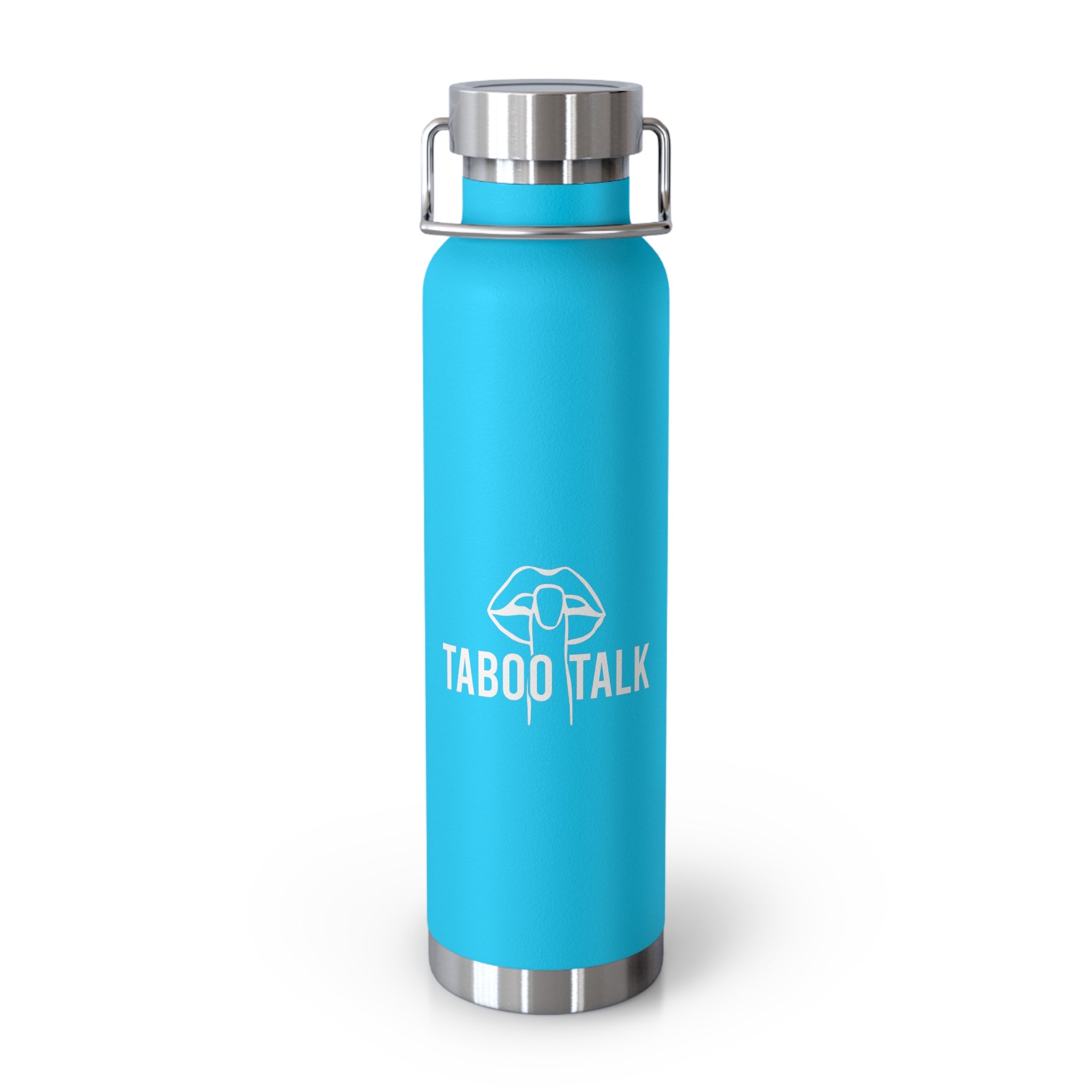 Taboo Talk 22oz Copper Vacuum Insulated Bottle – Red Stainless Steel Tumbler