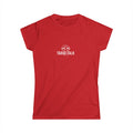 "Taboo Talk" Women's Graphic Tee — Minimal Lip Shh Design