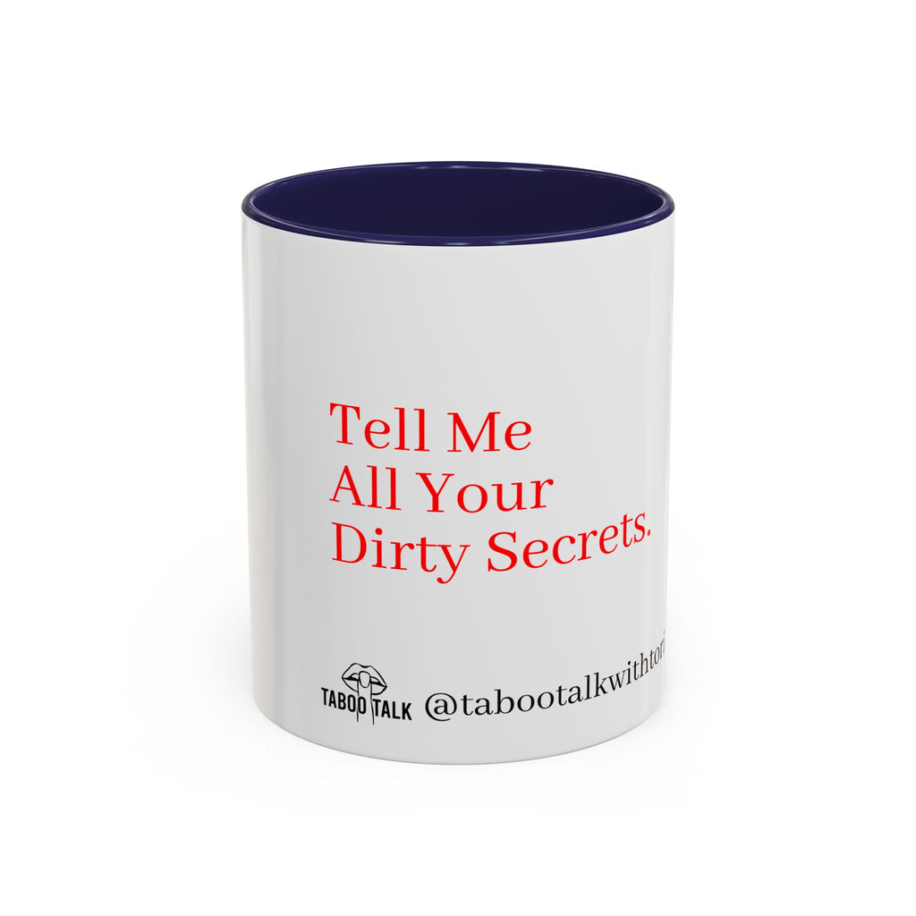 Accent Coffee Mug — 'tabootalkwithtori.com' Branded Accent Coffee Mug (11/15oz)