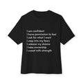 Taboo Talk Tee — "Permission to Feel Pleasure" Graphic Boxy T-Shirt