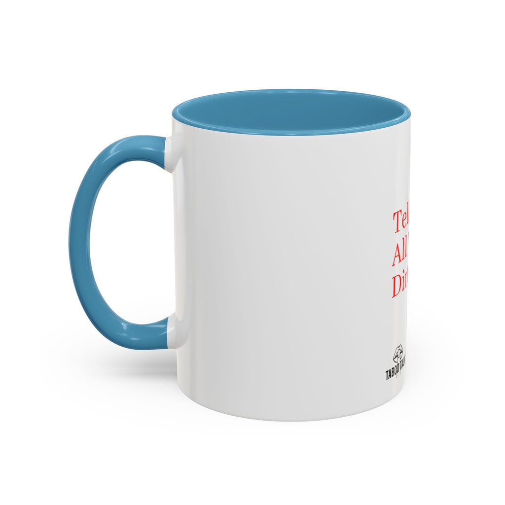 Accent Coffee Mug — 'tabootalkwithtori.com' Branded Accent Coffee Mug (11/15oz)