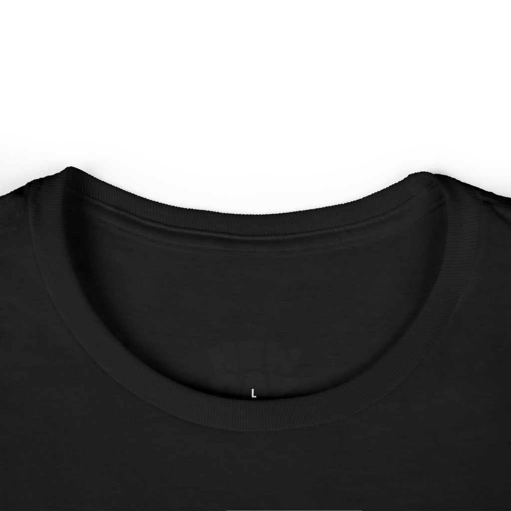 "Taboo Talk" Women's Graphic Tee — Minimal Lip Shh Design