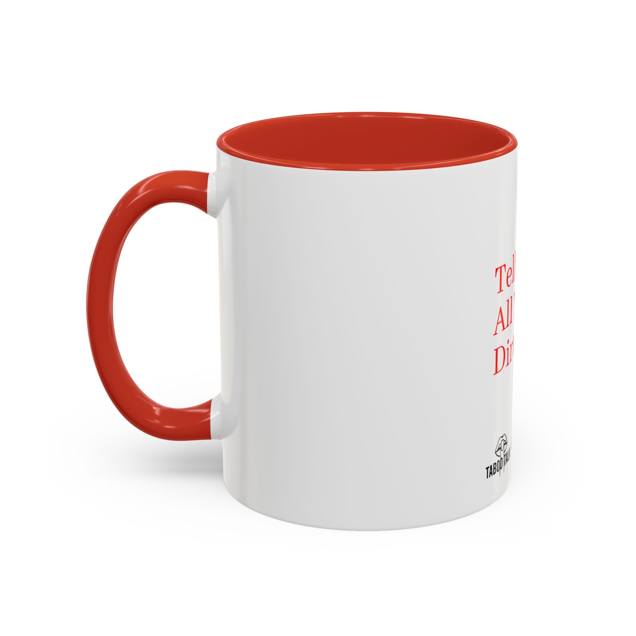 Accent Coffee Mug — 'tabootalkwithtori.com' Branded Accent Coffee Mug (11/15oz)
