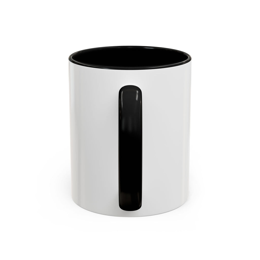 Coffee Mug — “Say It: Ask Me What I Want” Accent Ceramic Mug with Taboo Talk Branding