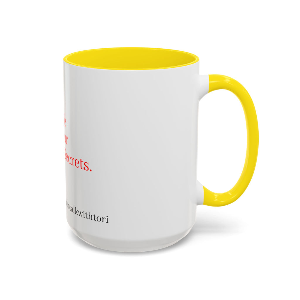 Accent Coffee Mug — 'tabootalkwithtori.com' Branded Accent Coffee Mug (11/15oz)