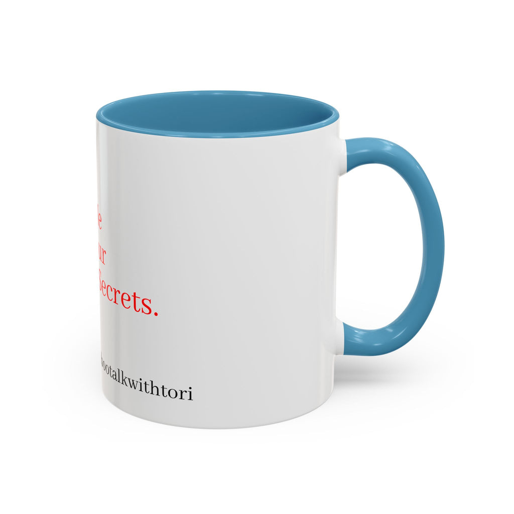 Accent Coffee Mug — 'tabootalkwithtori.com' Branded Accent Coffee Mug (11/15oz)