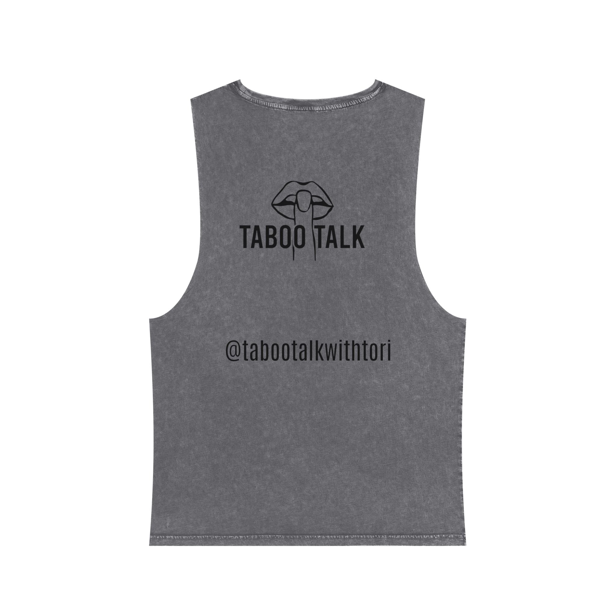 Look Good Naked Tank Top — "Look Good NAKED" Stonewash Fitness Tank