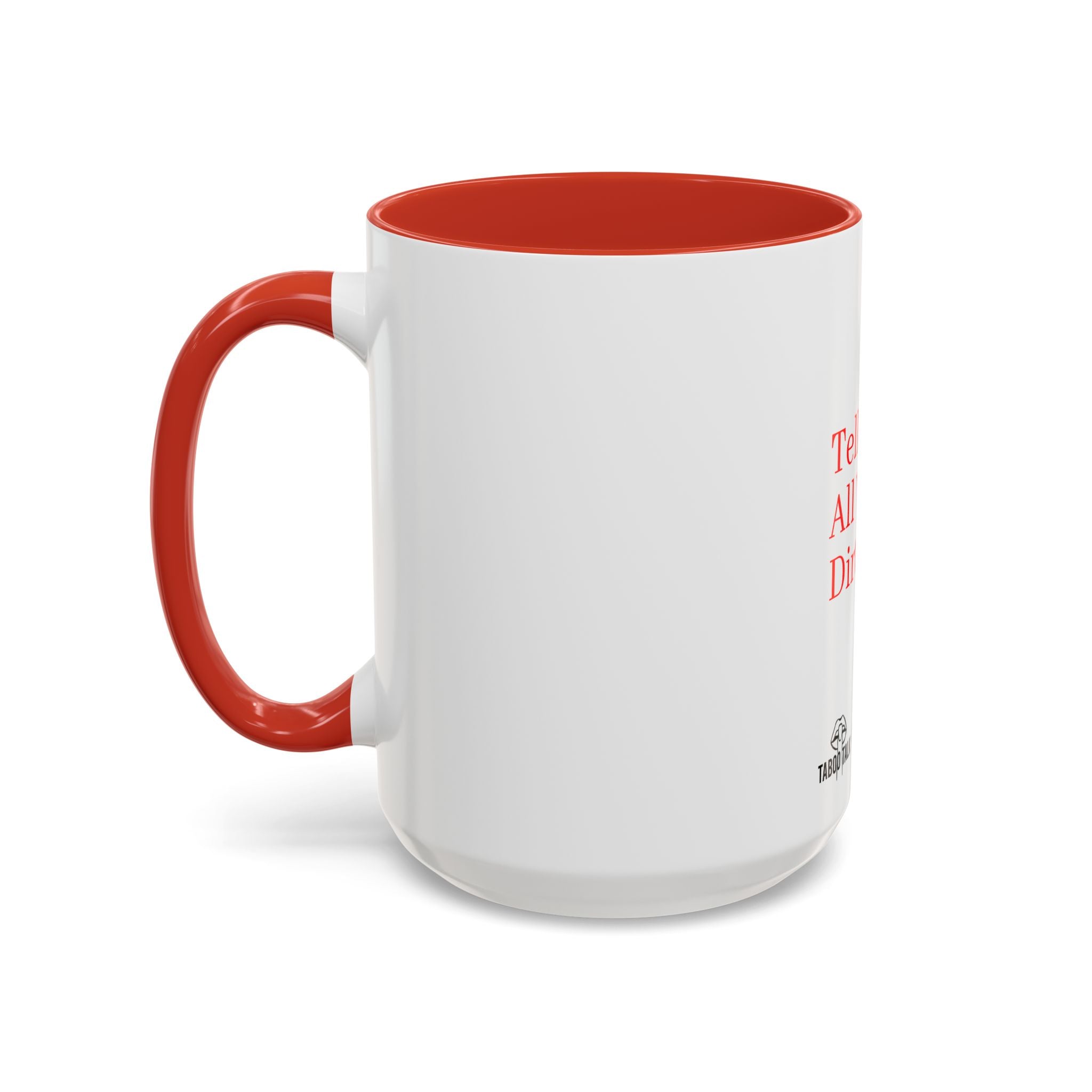 Accent Coffee Mug — 'tabootalkwithtori.com' Branded Accent Coffee Mug (11/15oz)