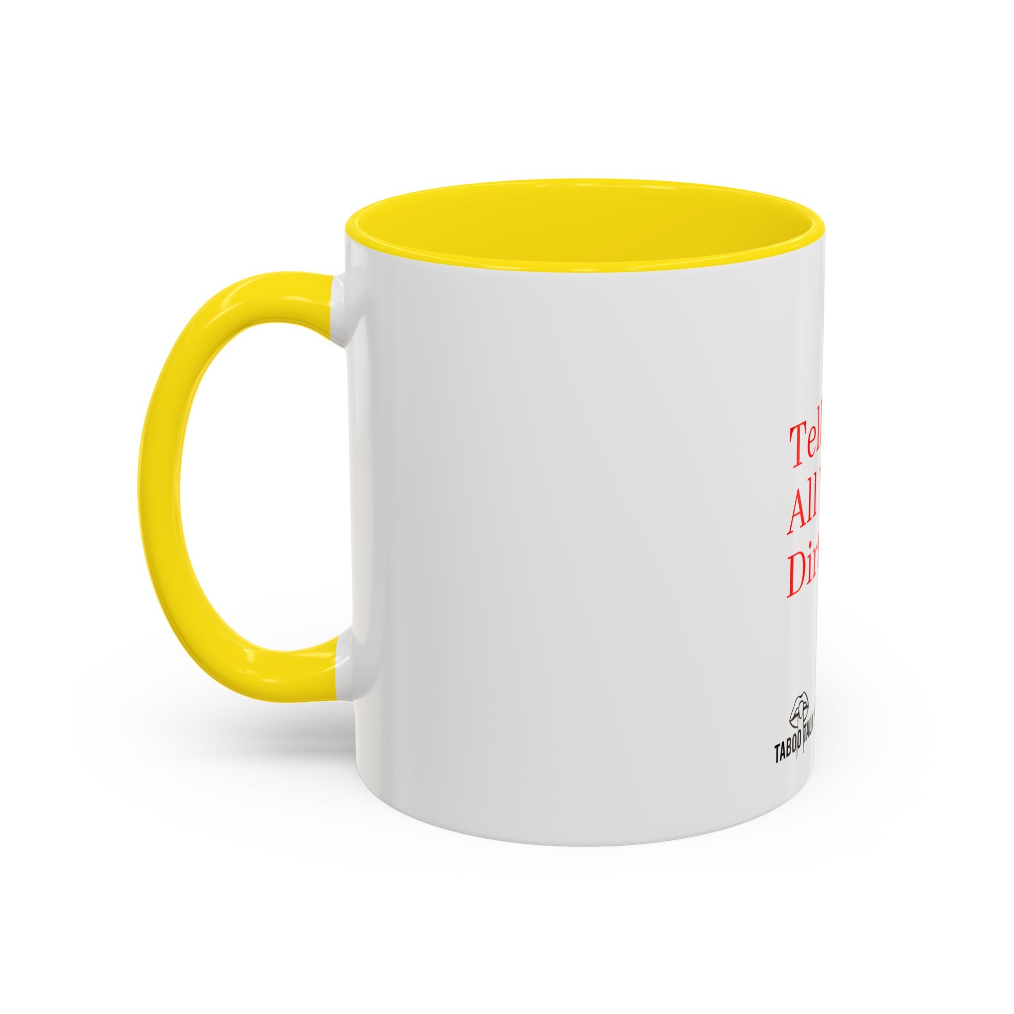 Accent Coffee Mug — 'tabootalkwithtori.com' Branded Accent Coffee Mug (11/15oz)