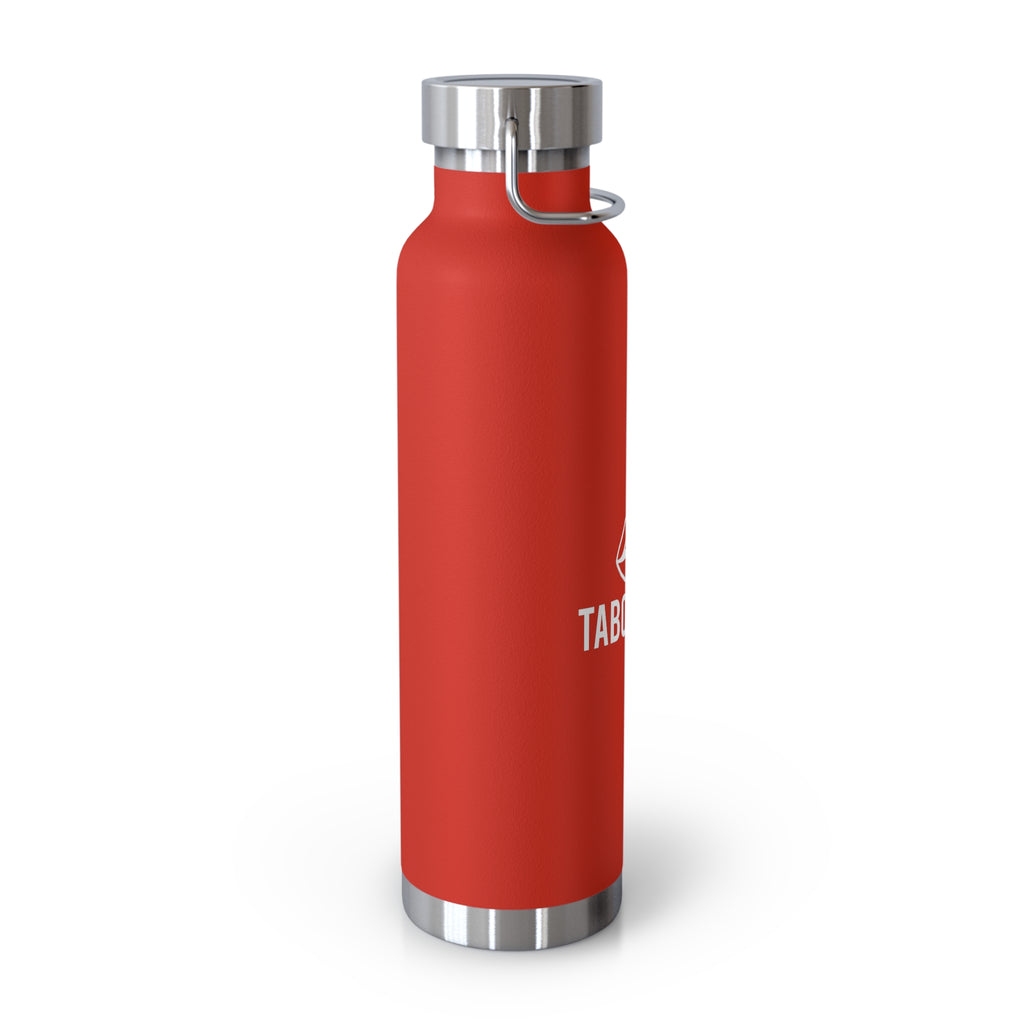 Taboo Talk 22oz Copper Vacuum Insulated Bottle – Red Stainless Steel Tumbler