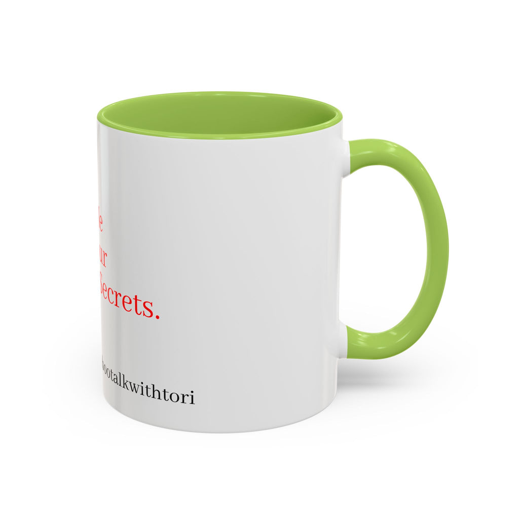 Accent Coffee Mug — 'tabootalkwithtori.com' Branded Accent Coffee Mug (11/15oz)