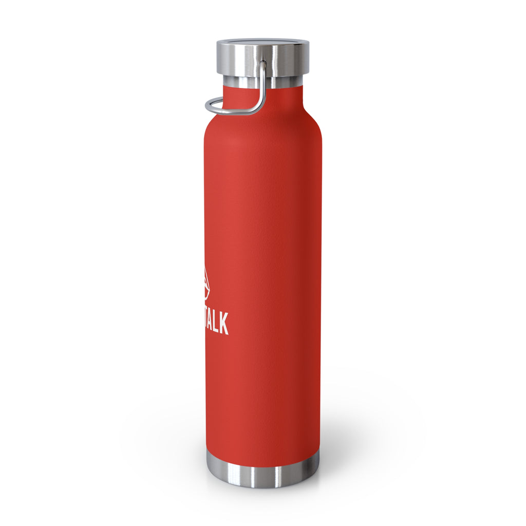 Taboo Talk 22oz Copper Vacuum Insulated Bottle – Red Stainless Steel Tumbler