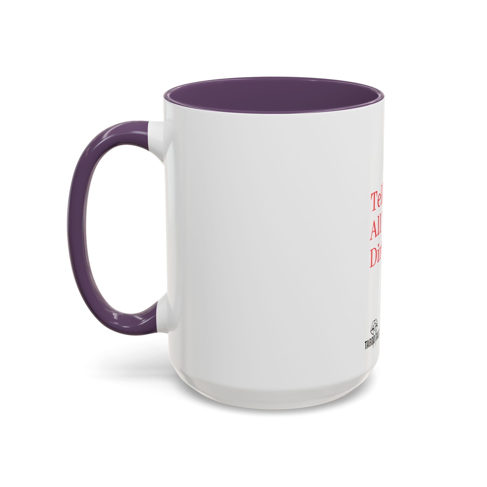 Accent Coffee Mug — 'tabootalkwithtori.com' Branded Accent Coffee Mug (11/15oz)