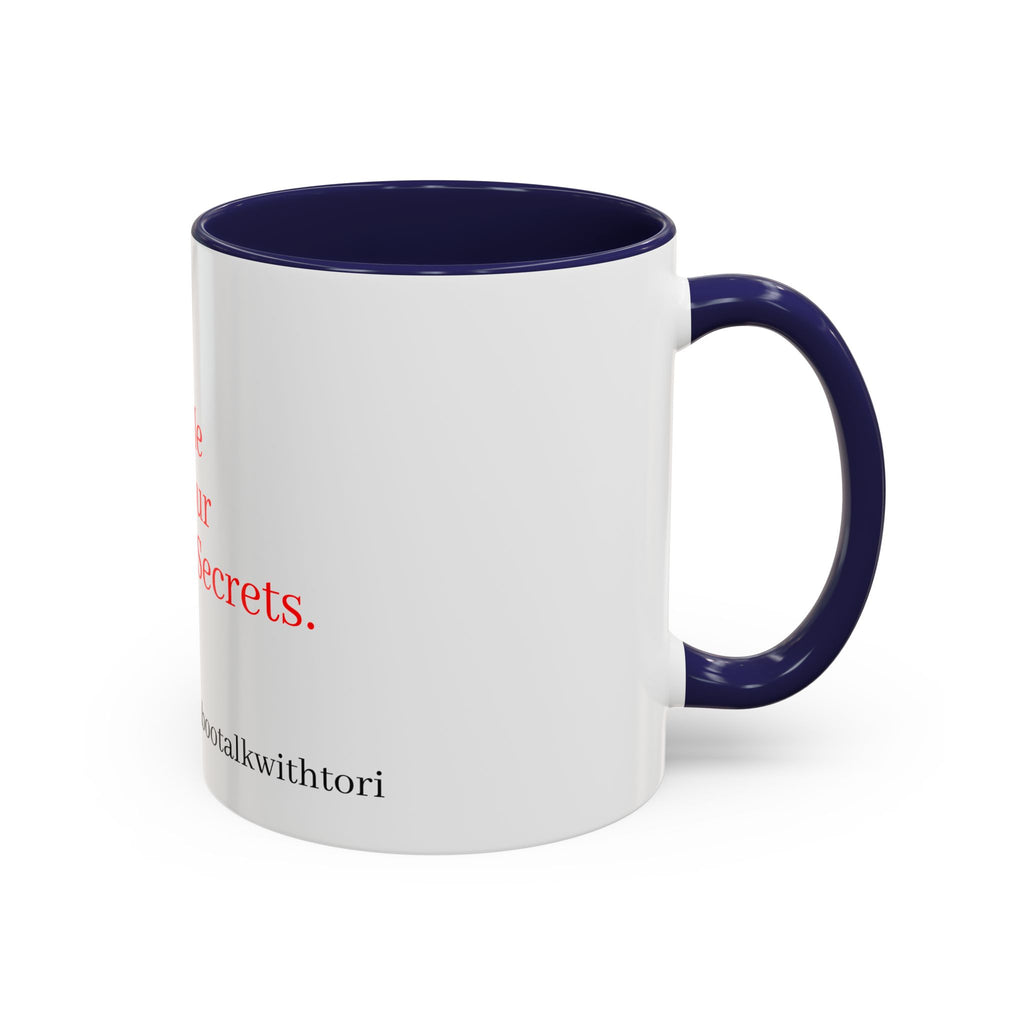Accent Coffee Mug — 'tabootalkwithtori.com' Branded Accent Coffee Mug (11/15oz)