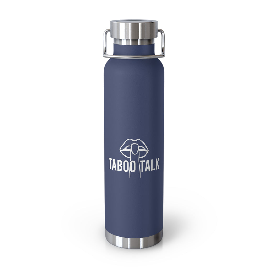 Taboo Talk 22oz Copper Vacuum Insulated Bottle – Red Stainless Steel Tumbler