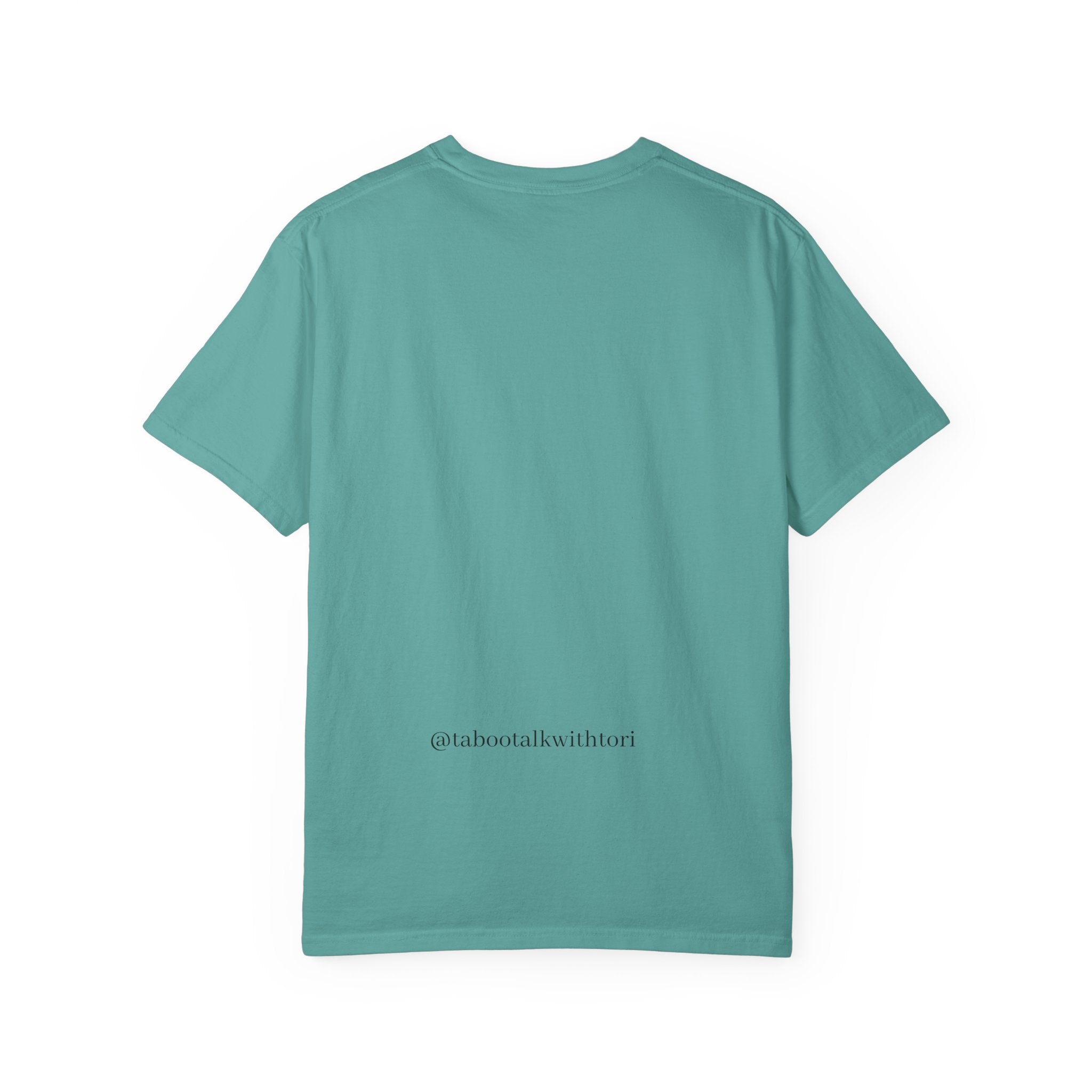 Taboo Talk Graphic T‑Shirt — Shushing Lips Logo Tee