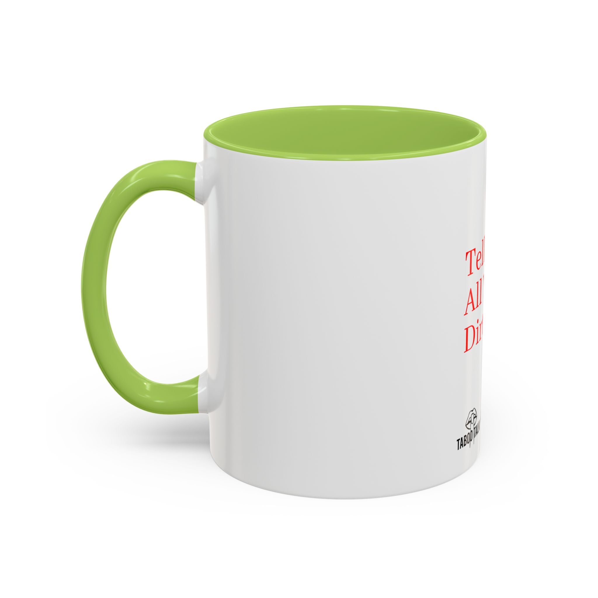 Accent Coffee Mug — 'tabootalkwithtori.com' Branded Accent Coffee Mug (11/15oz)